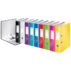 Segregator z mech. WOW Leitz 180°, A4/80mm, czerwony