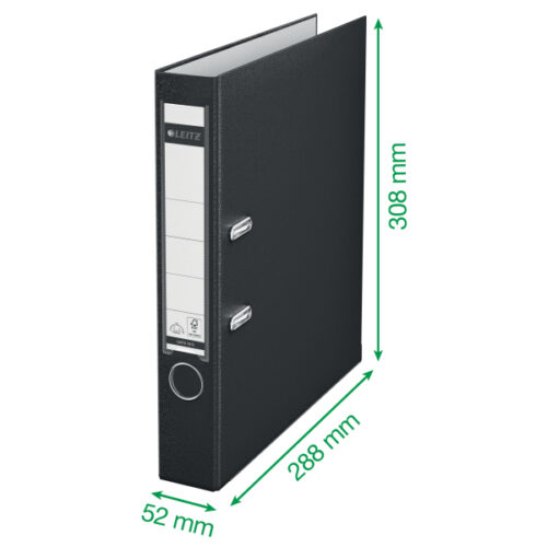 10155055_04.jpg Segregator Leitz A4 z mech. 180°, szer. 50 mm, 30% PP z recyklingu, zielony