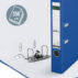 Segregator Leitz A4 z mech. 180°, szer. 50 mm, 30% PP z recyklingu, ciemnoniebieski