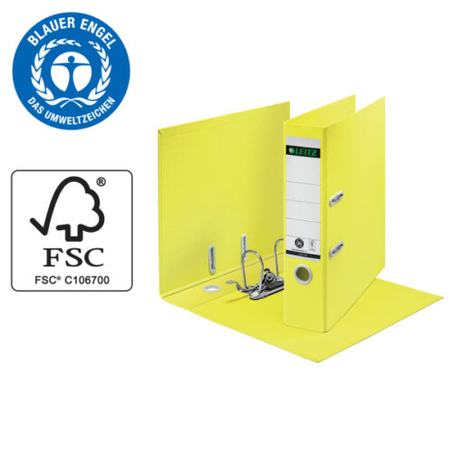 10180015_03.jpg Segregator 180 Recycle A4 80mm, żółty
