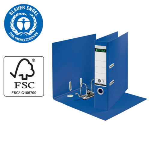10180035_03.jpg Segregator 180 Recycle A4 80mm, niebieski