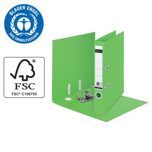 10190055_03.jpg Segregator 180 Recycle A4 50mm, zielony