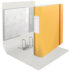 Segregator 180° Active Cosy, szer. 82 mm, żółty