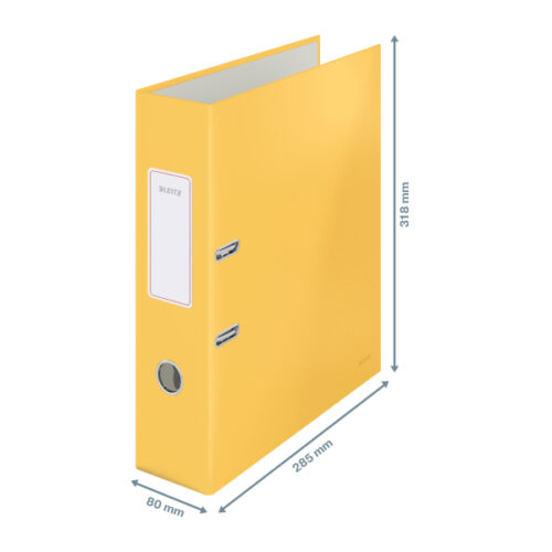 10610019_04.jpg Segregator z mech. 180° Leitz Cosy A4 szer. 80 mm, żółty