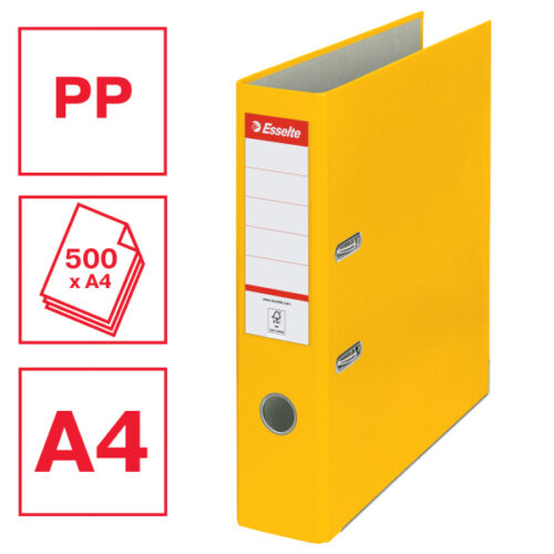 10782_01.jpg Segregator Esselte A4, ekonomiczny 75 mm, żółty
