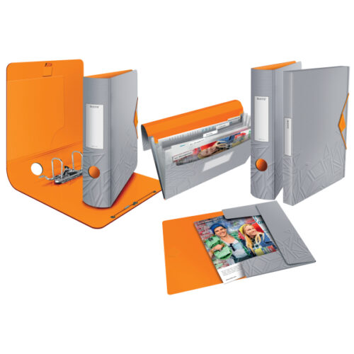 11160088_07.jpg Segregator Leitz 180° Active Urban Chic 82 mm, szary