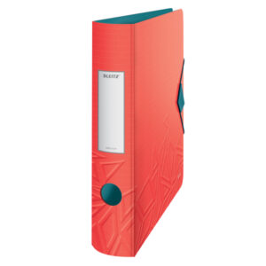 Segregator Leitz 180° Active Urban Chic 65 mm, czerwony