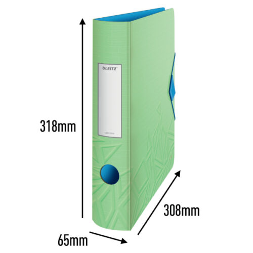 11170050_04.jpg Segregator Leitz 180° Active Urban Chic 65 mm, zielony