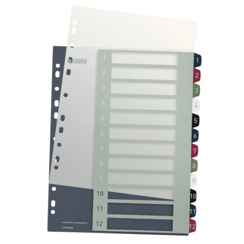 12380000_02.jpg Przekładki plast. do nadruku tekstu na kartę, Leitz Style, 1-12