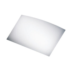 Zaokrąglona mata na biurko Esselte, 500 x 650 mm, przezroczysta