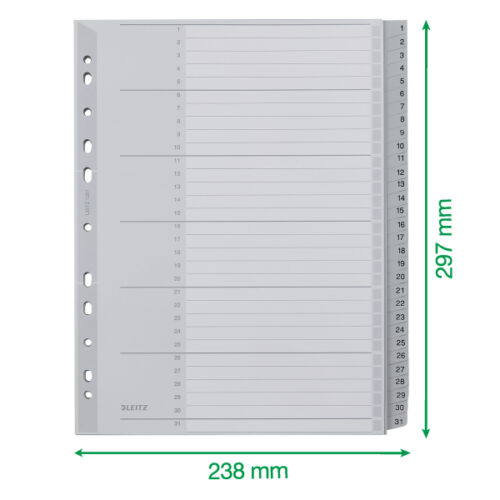12810000_05.jpg Przekładki plast. do nadruku tekstu na kartę, Leitz 1-31