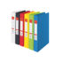 Segregator Esselte A4 z 4 kółkami, grzbiet 42 mm, czerwony