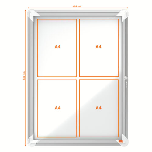 1902577_iu_04.jpg Gablota magnetyczna zewnętrzna Nobo Premium Plus 4xA4