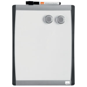 Tablica suchościeralna Nobo Home z zaokrągloną ramą 280x215mm, biała