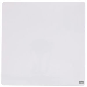 Mała tabliczka suchościeralna Nobo z powierzchnią magnetyczną, 360x360mm, biała