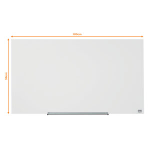 Tablica szklana Nobo Impression Pro, biała (99,3 x 55,9cm)