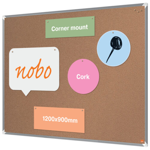 Tablica ogłoszeniowa korkowa Nobo Premium Plus 1200x900mm