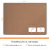 Tablica ogłoszeniowa korkowa Nobo Premium Plus 1200x900mm