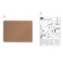 Tablica ogłoszeniowa korkowa Nobo Premium Plus 1200x900mm