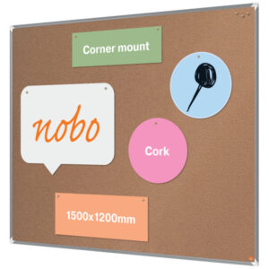 Tablica ogłoszeniowa korkowa Nobo Premium Plus 1500x1200mm