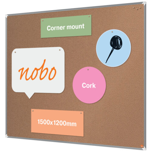 Tablica ogłoszeniowa korkowa Nobo Premium Plus 1500x1200mm