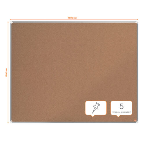 1915183_02.jpg Tablica ogłoszeniowa korkowa Nobo Premium Plus 1500x1200mm
