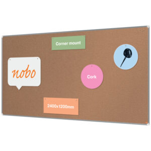 Tablica ogłoszeniowa korkowa Nobo Premium Plus 2400x1200mm