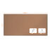 Tablica ogłoszeniowa korkowa Nobo Premium Plus 2400x1200mm