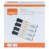 Markery Nobo Glide, czarne, op./10 szt.