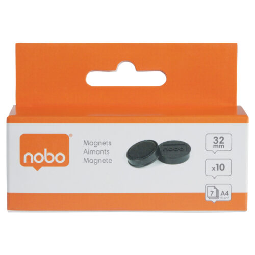 1915298_08.jpg Magnesy Nobo do tablic 32 mm, czarne, op./10 szt.