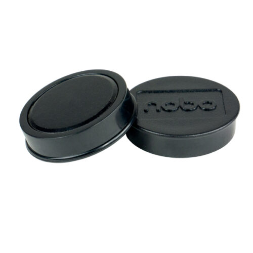 1915305.jpg Magnesy Nobo do tablic 38 mm (1,5 kg), czarne, op./10 szt.