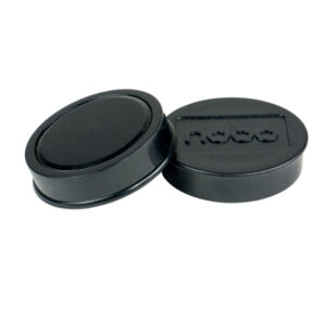 Magnesy Nobo do tablic 38 mm (2,5 kg), czarne, op./10 szt.