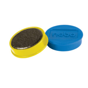 Magnesy Nobo do tablic 38 mm (2,5 kg), mix kolorów, op./10 szt.