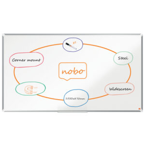 Tablica stalowa panoramiczna Nobo Premium Plus Widescreen 70" 1550 x 870mm
