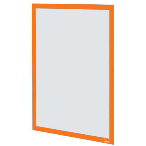 1915698_iu_01.jpg Samoprzylepna, magnetyczna ramka Nobo na plakat (2 szt.), A3, pomarańczowa