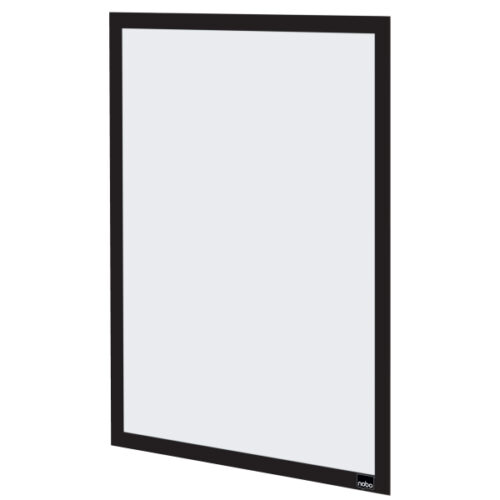 1915700_iu_01.jpg Samoprzylepna, magnetyczna ramka Nobo na plakat (2 szt.), A3, czarna