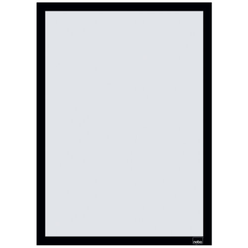 1915700_iu_02.jpg Samoprzylepna, magnetyczna ramka Nobo na plakat (2 szt.), A3, czarna