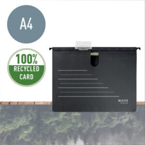 Skoroszyt zwieszany Alpha Recycle, czarny