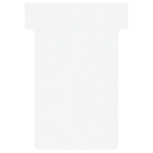 Karteczki T-Card Nobo, rozmiar 2, białe