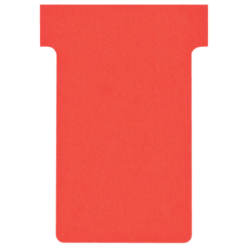 Karteczki T-Card Nobo, rozmiar 2, czerwone
