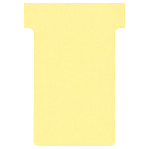 Karteczki T-Card Nobo, rozmiar 2, żółte