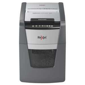 2020090XEU_01.jpg Niszczarka Rexel Optimum AutoFeed+ 90X, P4, 90 kartek, 34 l kosz