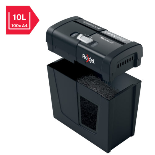 2020122EU_n_02.jpg Niszczarka Rexel Secure X6, P4, 6 kartek, 10 l kosz