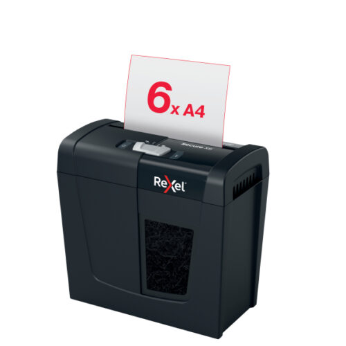 2020122EU_n_07.jpg Niszczarka Rexel Secure X6, P4, 6 kartek, 10 l kosz