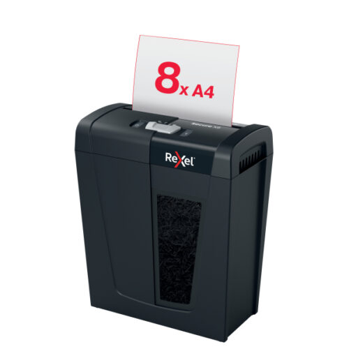 2020123EU_n_07.jpg Niszczarka Rexel Secure X8, P4, 8 kartek, 14 l kosz
