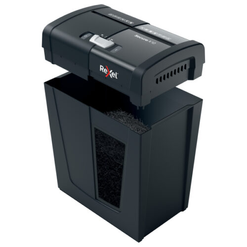 2020124EU_01.jpg Niszczarka Rexel Secure X10, P4, 10 kartek, 18 l kosz