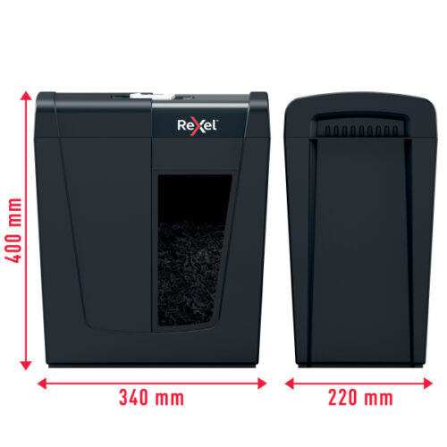 2020124EU_n_05.jpg Niszczarka Rexel Secure X10, P4, 10 kartek, 18 l kosz