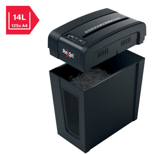 2020126EU_n_02.jpg Niszczarka Rexel Secure X8-SL, P4, 8 kartek, 14 l kosz