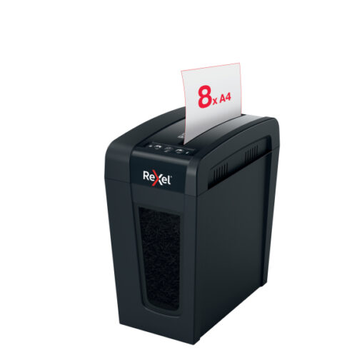 2020126EU_n_07.jpg Niszczarka Rexel Secure X8-SL, P4, 8 kartek, 14 l kosz