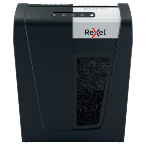 2020129EU.jpg Niszczarka Rexel Secure MC4, P5, 4 kartki, 14 l kosz